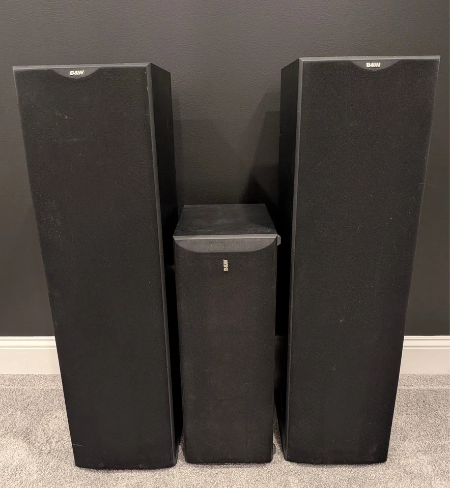 Altavoces de pie B&W 603 S2 con LCR6 S2 Foto 4 de 4