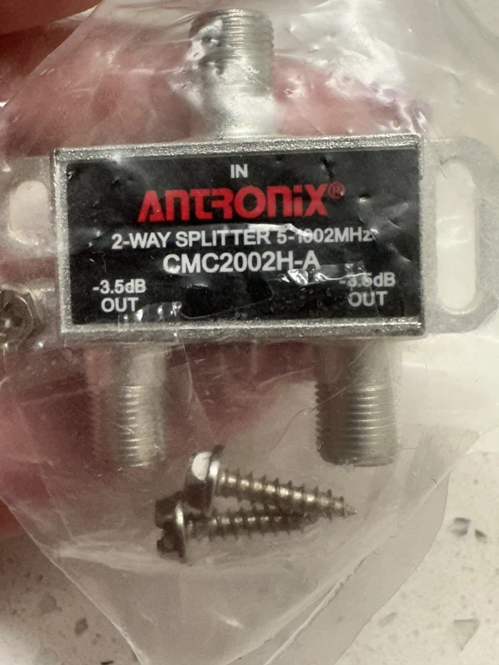 Antronix MODEL CMC2002H-A 5-1002 MHz 2-WAY Splitter NEW - Image 2 of 3