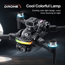 Drone 2026 4K HD Dual Camera WiFi FPV RC Foldable Quadcopter Remote Controller