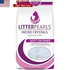 Odor Control Crystal Cat Litter 99.9 Dust Free Ultra Absorbent Non Toxic Formula