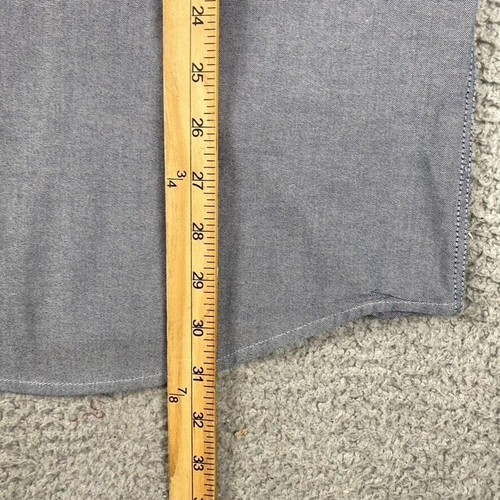 RVCA Slim Fit Button Down Shirt Men's XL Gray - Picture 5 of 8