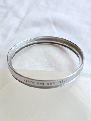 Original Leitz Leica 55mm UVa (13374) Filter E55 Chrome in Excellent++