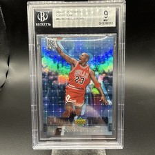 2006-07 UD Reserve Flight Team Michael Jordan #FT-MJ BGS 9 Gem Mint Bulls