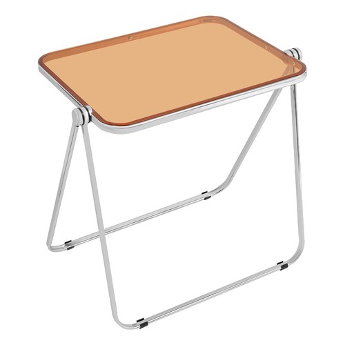 Klar Klappbar Beistelltisch Kleiner Schreibtisch für Home Office Klein Indoor Computertisch - Bild 11 von 16