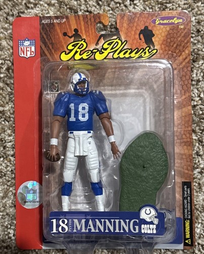 PEYTON MANNING ( 5" ) 2005 GRACELYN RE-PLAYS ACTION FIGURE ( SERIES 1 ) COLTS QB - Picture 1 of 2