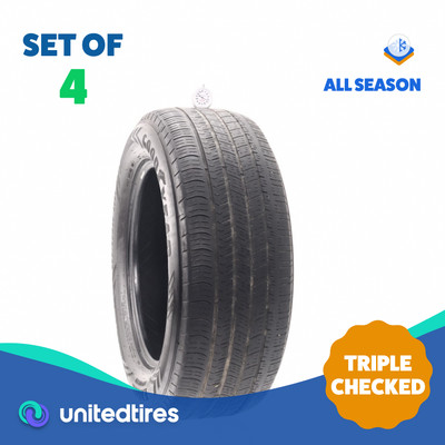 Set of (4) Used 255/60R18 Goodyear Eagle Enforcer 108V - 4.5/32 (Z6GZ)