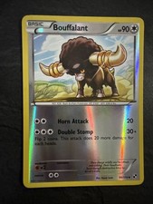 Pokémon TCG Bouffalant Black White 90/114 Reverse Holo Uncommon