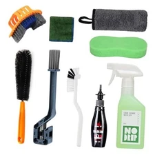 Pro: Conquer Grime! Motorcycle Chain Clean & Lube Kit - 350ml Powerful 