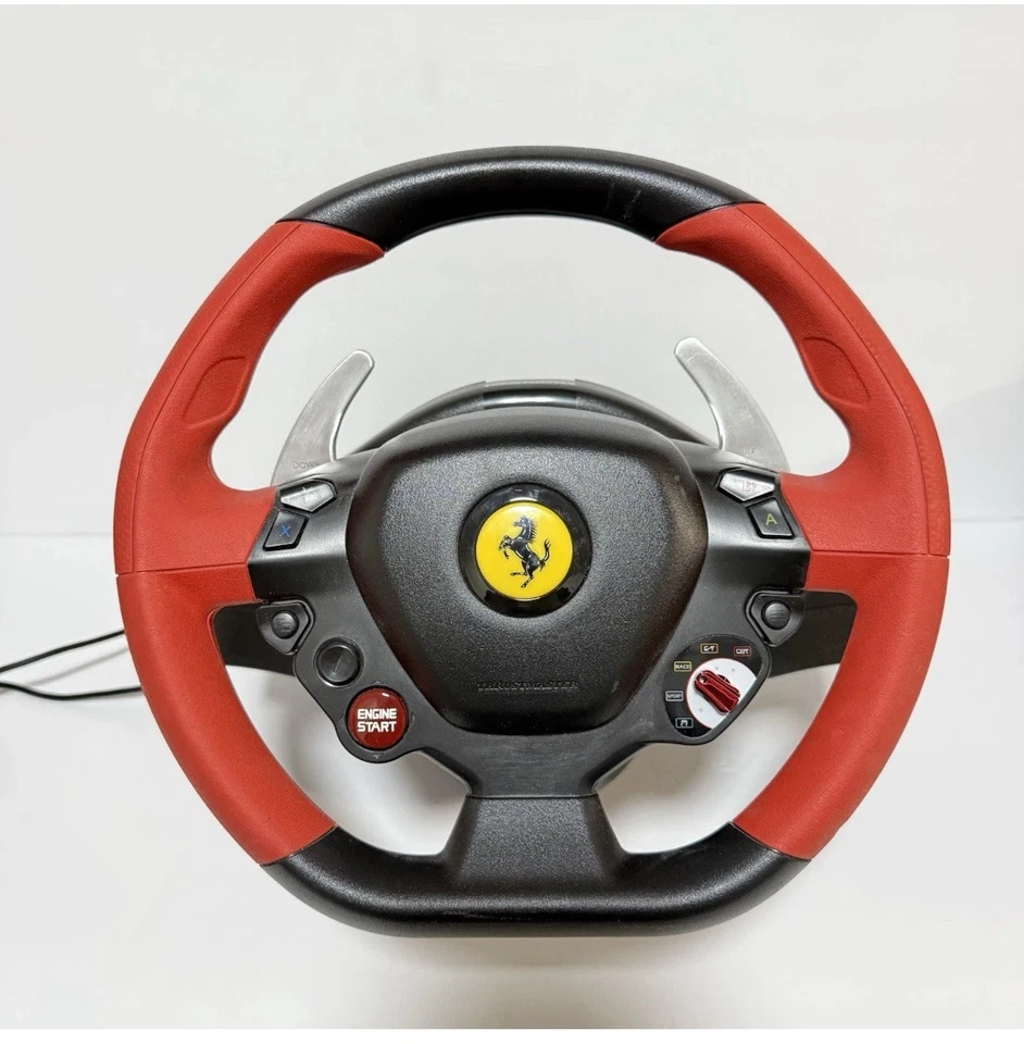 Thrustmaster Ferrari 458 Spider Racing Wheel & Pedals Xbox One Plug & Play - Image 3 of 4