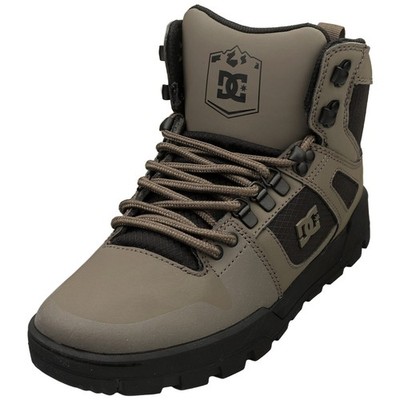 DC Shoes Pure High Top Wr Mens Casual Boots in Olive Black