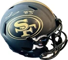 Vernon Davis Signed San Francisco 49ers Football Helmet Autographed Beckett Cert