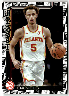 Topps NBA Flagship 2025 No. 64 Dyson Daniels Tip-Off Holo
