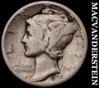 1935-S Silver Mercury Dime - Scarce  Semi-key  Better Date  No Reserve  #G9177