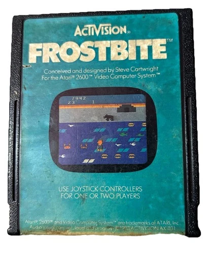 Frostbite Activision Atari 2600 Cartridge Untested Vintage Video Game