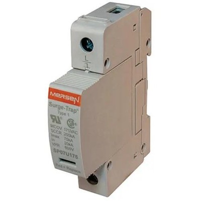 1PC MERSEN STP120P07 Surge Protection Device, Pluggable, 1 Pole, Single-Pha