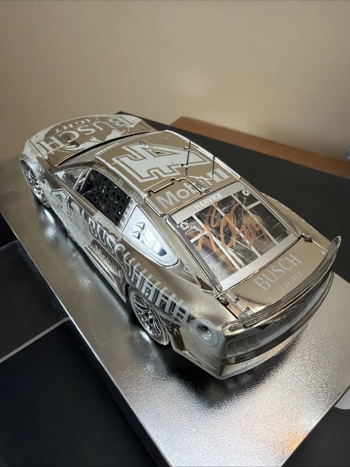 Dual Autographed Kevin Harvick/Rodney Childress Icon Elite - Image 3 of 3