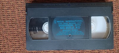 Philippines Tagalog Pinoy Filipino VHS DUDURUGIN KITA NG BALA KO Lito Lapid 
