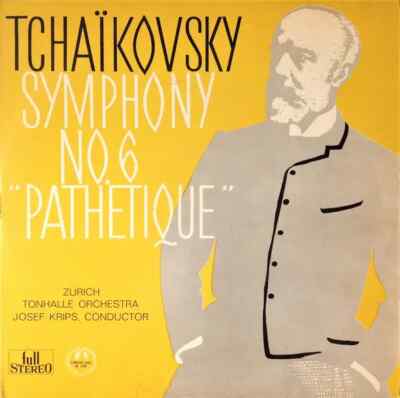 LP Tchaikovsky Symphonie No. 6 ''Pathetique'' GREEN LABELS NEAR MINT Concert H