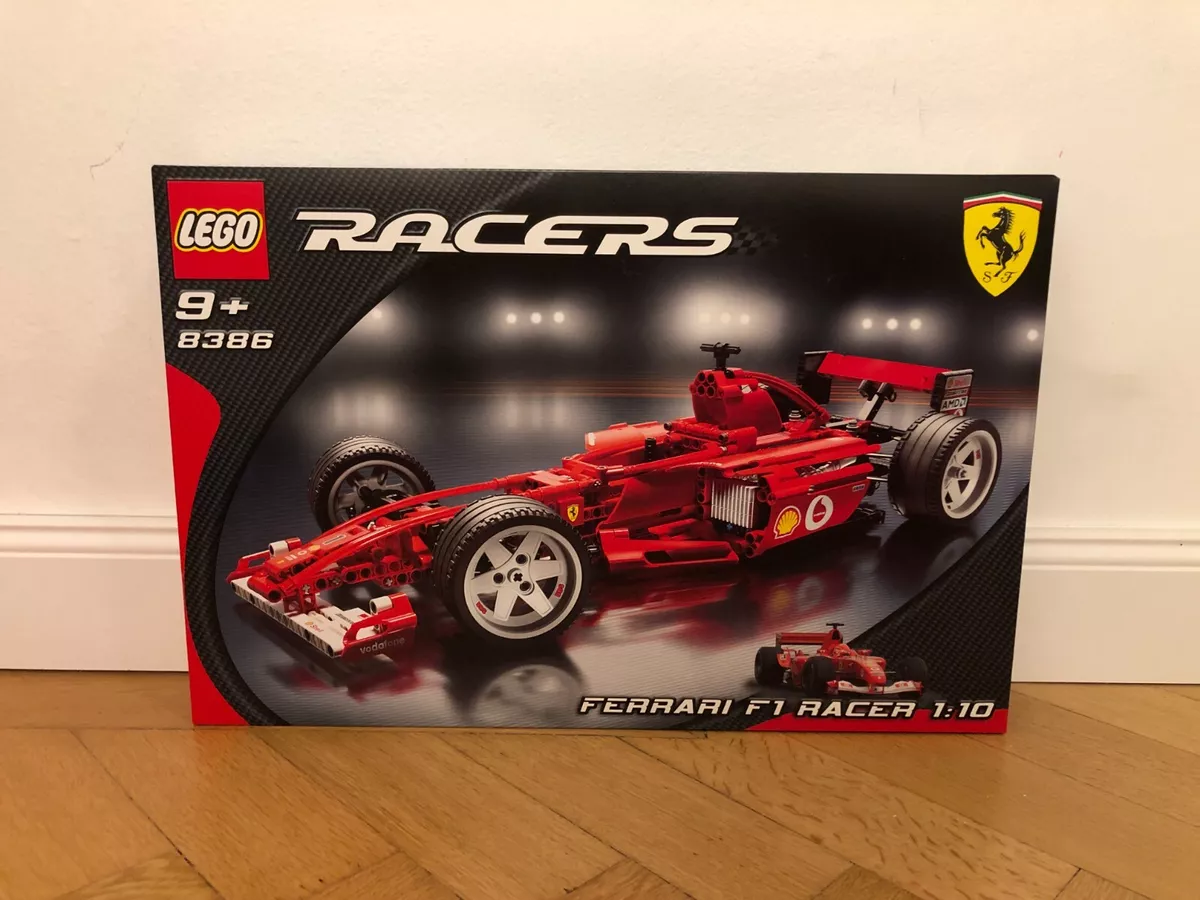 LEGO 8386 FERRARI F1 Racer 1:10 RACERS, MISB NEW 673419036337