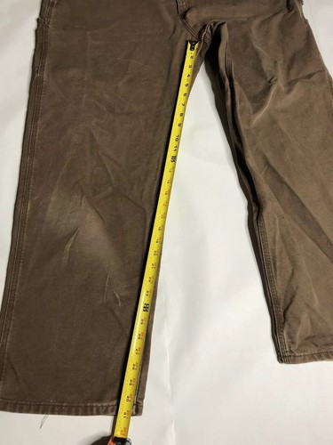 Carhartt B11CHT Mens 42X31 Brown Cargo Work Pants - Picture 8 of 8