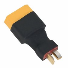 XT90 Male to Deans Nylon T Plug Male No Wires Adapter RC Battery