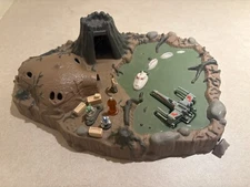 Star Wars Galoob Micro Machines Planet Dagobah Action Playset 1995 USED