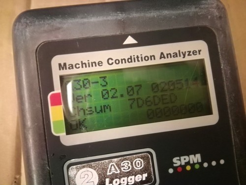 SPM A30 2 Logger Analyzer / Machine Condition Analyzer In working condition - Picture 4 of 6