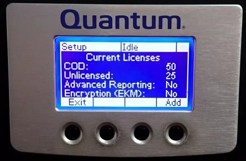 Quantum Scalar i80 6U 80-Slot (50-Act) Tape Library 3-05281-01 4x LTO6 SAS Drive - 第 8/17 張圖片