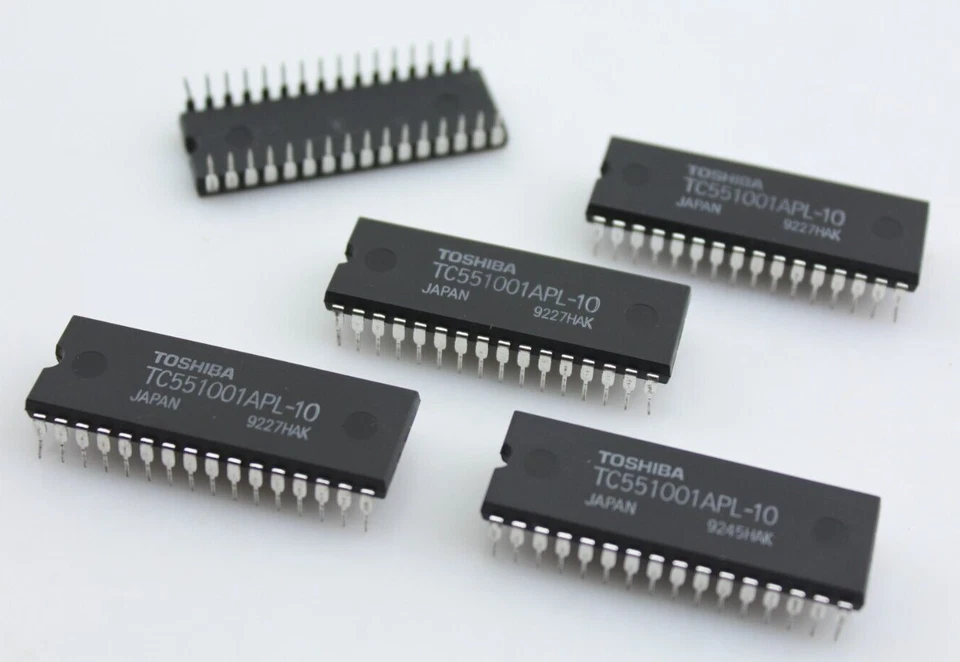 New Qty 5 Toshiba TC551001APL-10  131,072 Word x 8 Bit Static Ram DIP32 - Image 4 of 4
