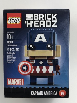 lego brickheadz captain america