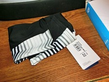 ARENA Mens Multicolor Stripes Jammer F USA 22 Black-Black-Multi 