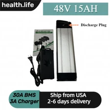 48V 15Ah 1000W Ebike Battery Lithium-ion li-ion BMS Electric Bicycle Kit Vehicle