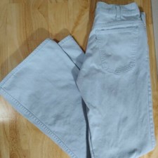 Vintage 70s Levi's White Tab Bell Bottom Flare High Waist Jeans