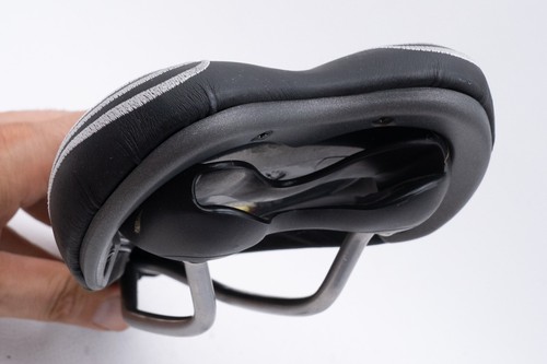 NOS SAN MARCO CLEO WOMEN BLACK VINTAGE SADDLE SEAT RACING BIKE OLD - Picture 7 of 7