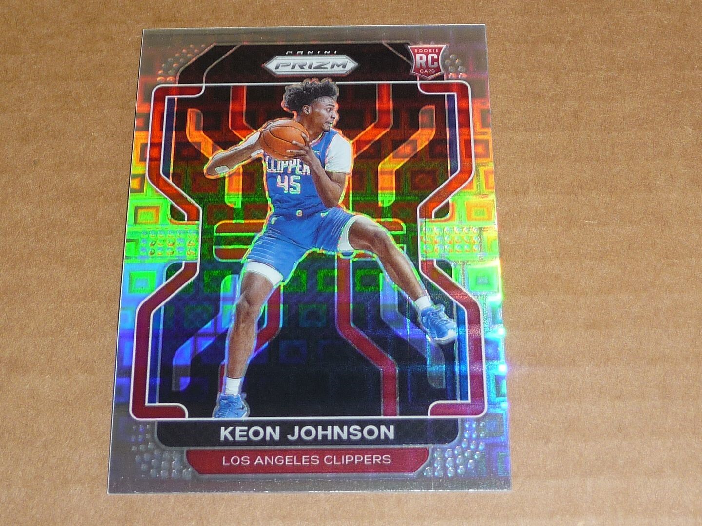 (F) 2021/22 Panini Prizm PREMIUM BOX SET PANDORA /150 KEON JOHNSON CLIPPERS #326