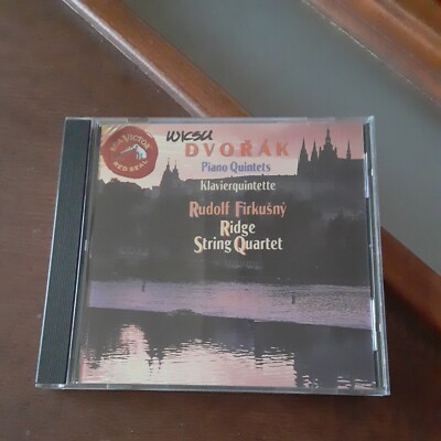 Piano Quintets by Dvorak / Eudolf Firkusny, Ridge String Quartet (CD, 1992)  VG+