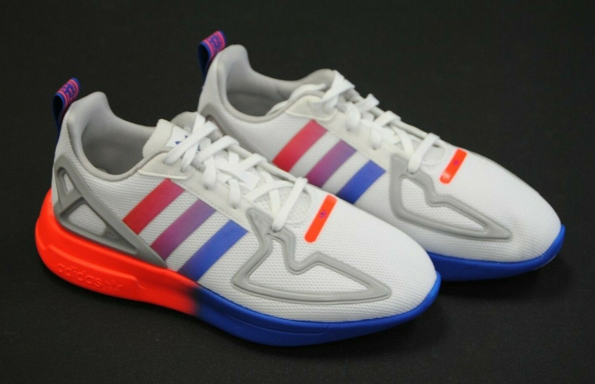 FW1919] NEW KID'S ADIDAS ORIGINALS ZX 2K FLUX J BLACK GREY SHOCK