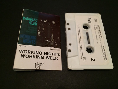 WORKING WEEK WORKING NIGHTS NEW ZEALAND CASSETTE TAPE