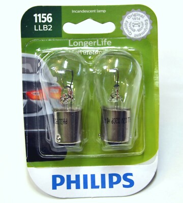 Philips LongerLife 1156 26.88W Two Bulbs Front Turn Signal Light Replacement Fit