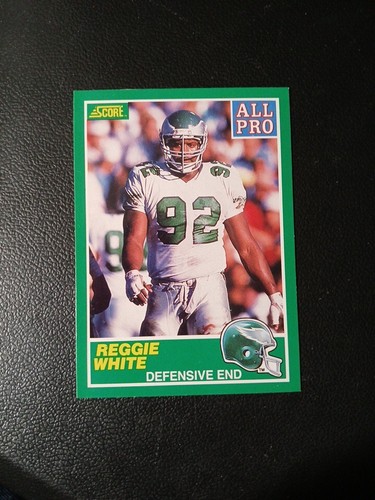1989 Score - #296 Reggie White Football Card