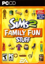 The SIMS 2 FAMILY FUN STUFF Expansion Pack PC Game Simulation in BOX