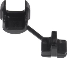 58240 0.500 Diameter Round Strain Relief Bushing 10-Pack Black