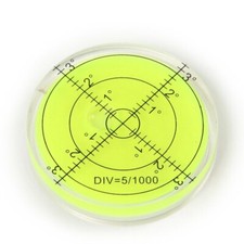 66mm Large Spirit Bubble Level Degree Mark Surface Circular Measuring Tool A765