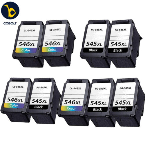 INK CARTRIDGE 545/546XL For Canon Pixma IP2800 MG2400 MG2455 LOT - Picture 1 of 14