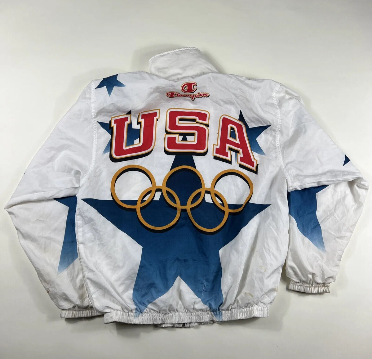 Vintage Olympic Jacket Large Champion | eBay Vintage Olympic Jacket Large Champion | eBay