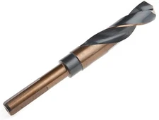 15/16" LARGE SIZE SIZED STEEL METAL SILVER AND DEMING TOOL DRILL BIT SET DEMMING