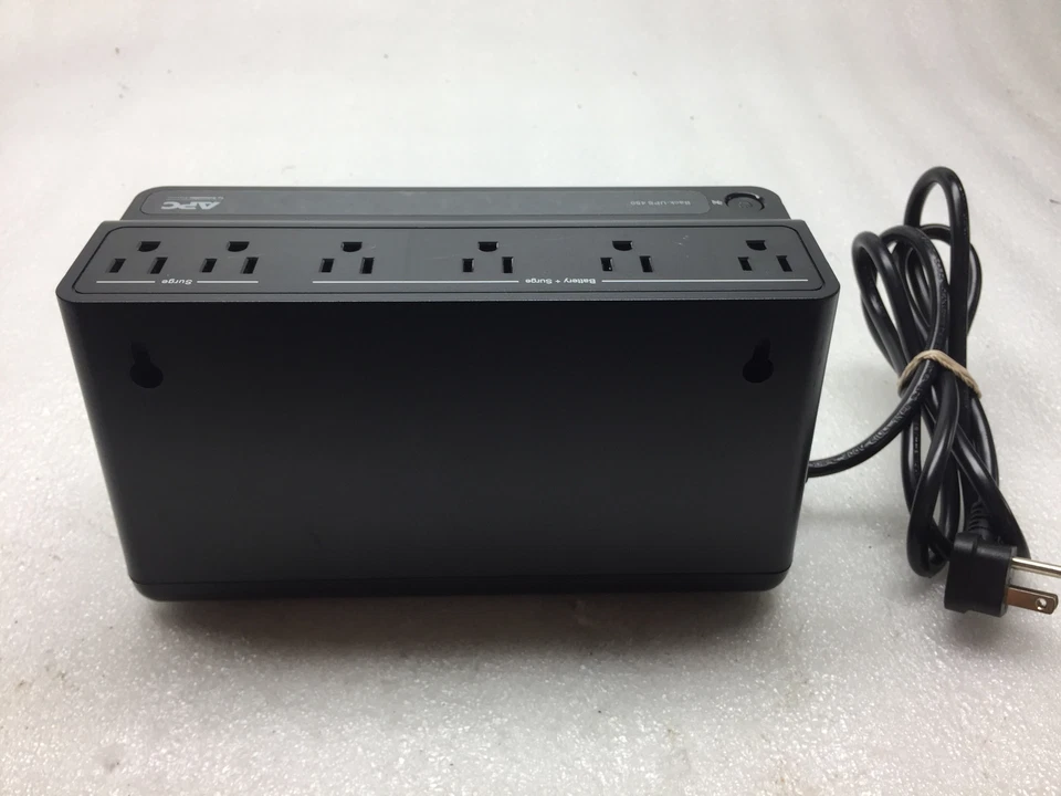 APC Back-UPS 450 BN450M 120V 6A 450VA 255W 6-Outlet Surge Protector NO BATTERY - Image 3 of 4