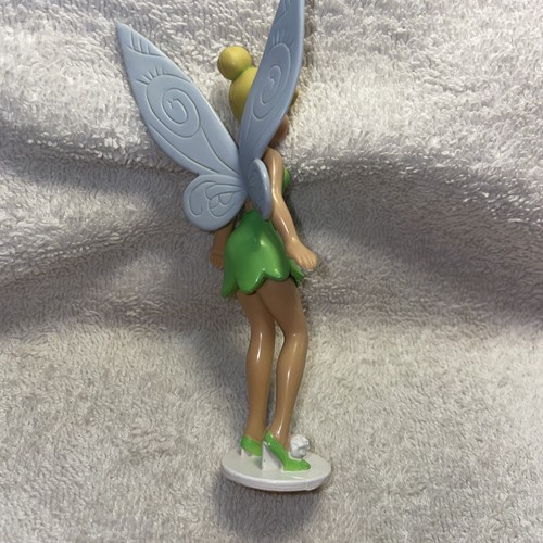 Two (2) Disney Tinker Bell Figures cake Topper Toys Seated 3” & Standing 5” - Picture 4 of 6