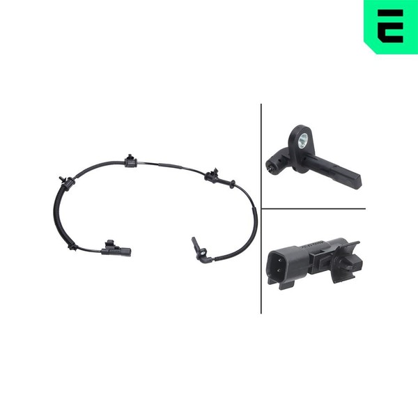 Optimal Sensor DrehzahlfüHler Vorne FüR Opel Insignia A Caravan G09 Brandneu-image