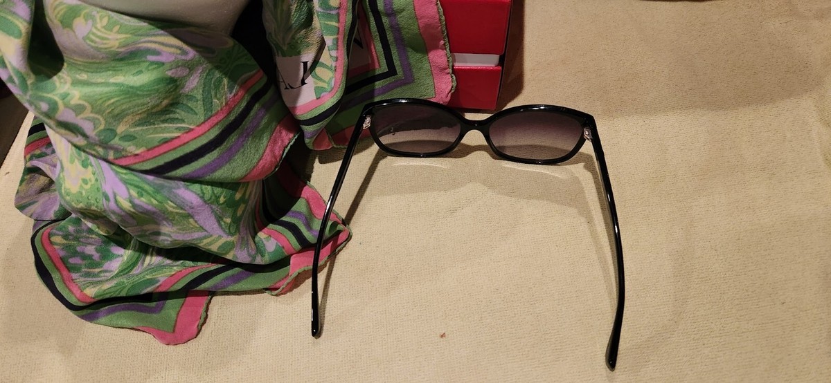 Dolce & Gabbana D&G Women\'s DD3090 DD/3090 Butterfly Sunglasses 59MM Dolce Gabbana Black Butterfly Sunglasses DD3090 501 Preowned  main image 3